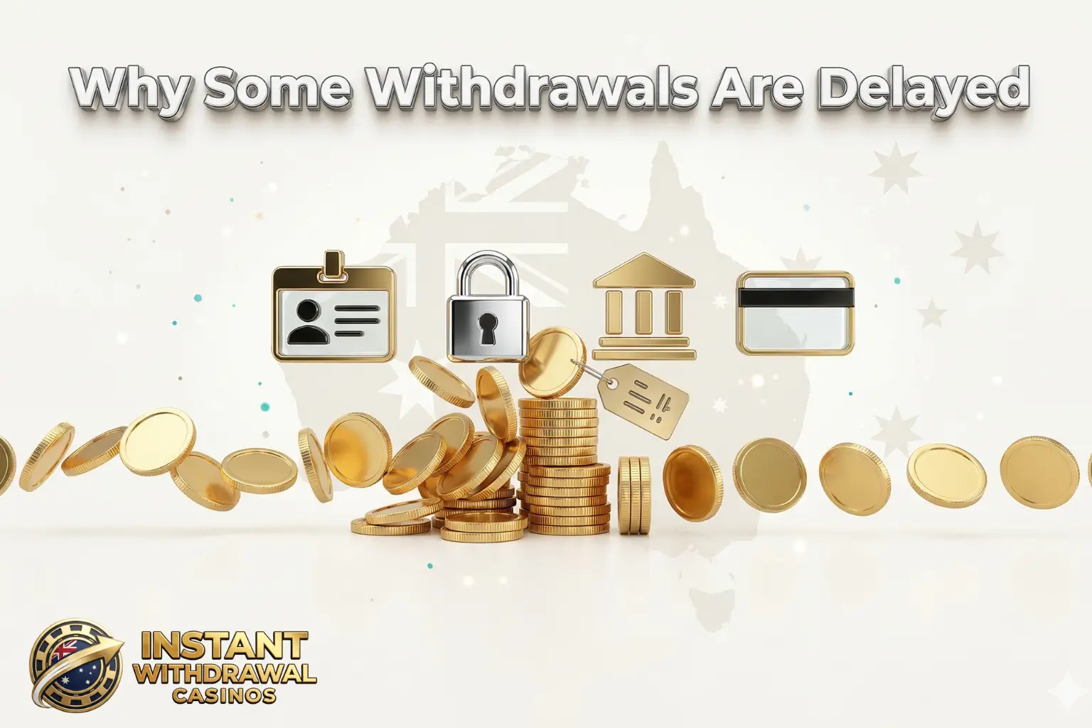 Withdrawal delays can occur even on the best casino sites